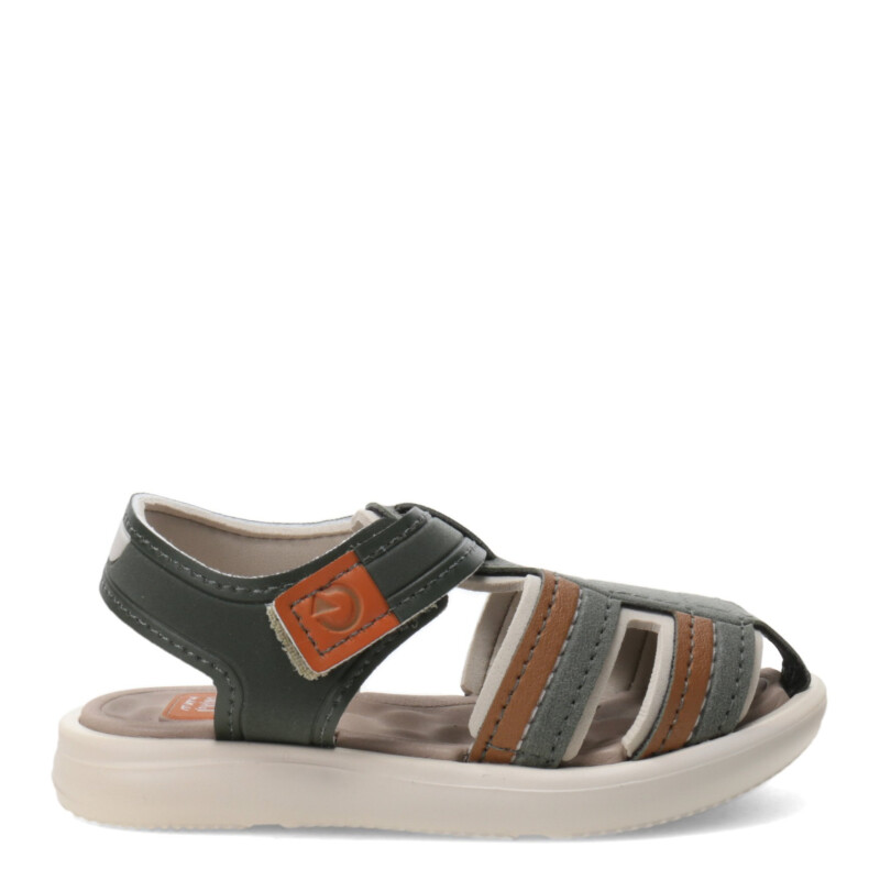 Sandalias Infantiles Cartago Pescador Beige - Verde