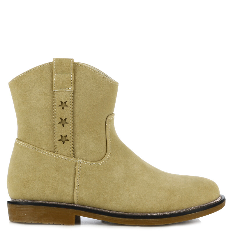 Bota de Niña Mini Miss Carol TEXI simil gamuza Beige