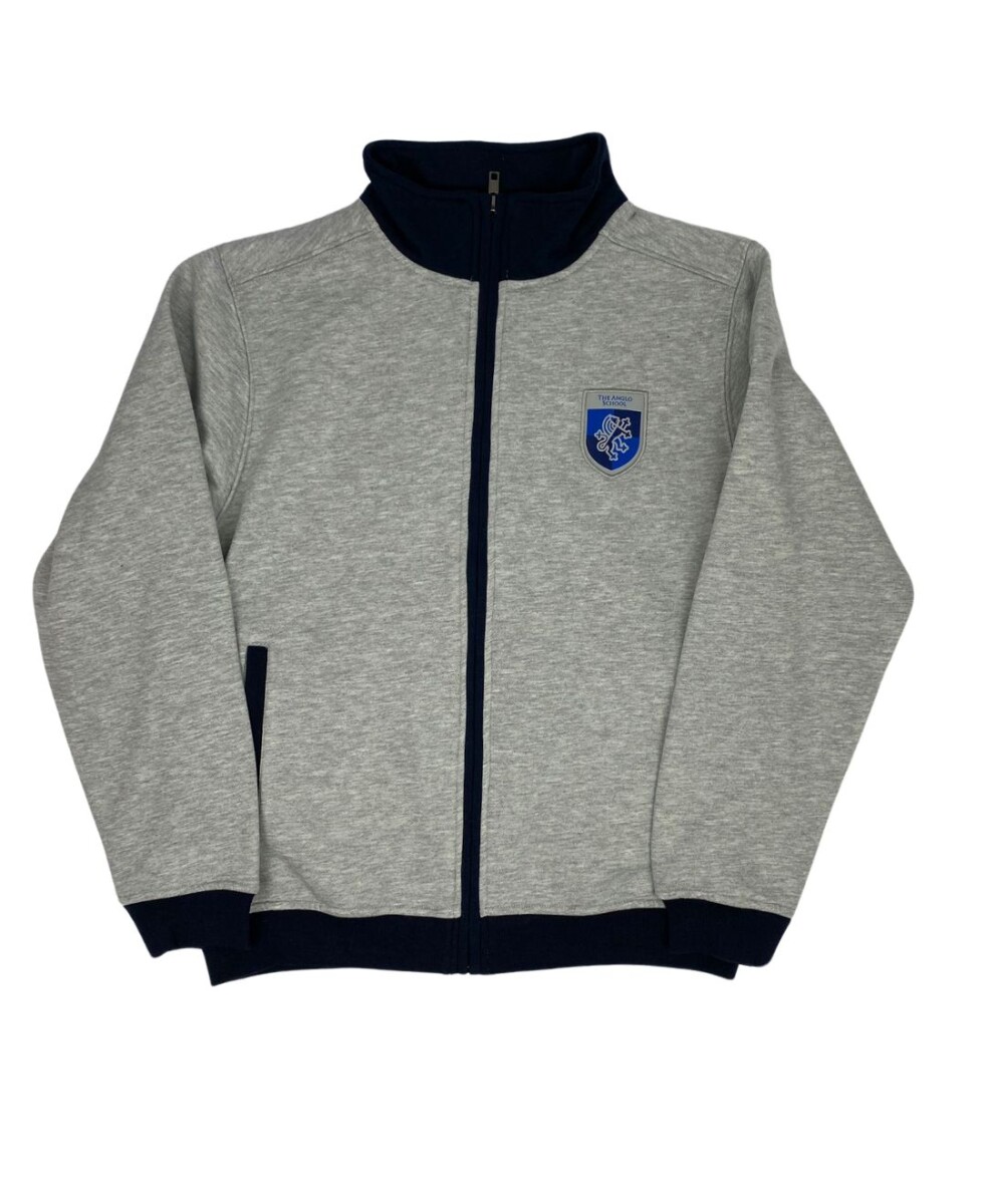 Campera Secundaria The Anglo School - Gris 