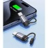 Adaptador Ficha Compatible Con Lightning Tipo C Usams 30W Adaptador Ficha Compatible Con Lightning Tipo C Usams 30W