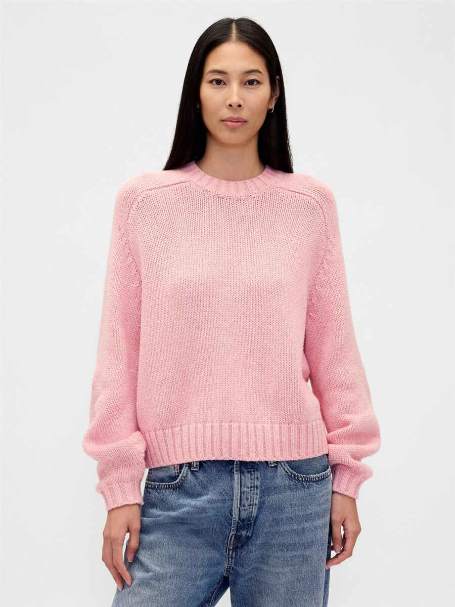 Buzo Relaxed Algodón Mujer - Blush Pink 
