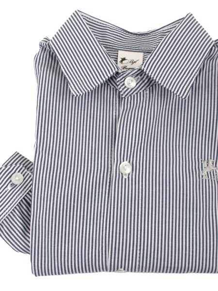 Camisa de Niño/a Azul de rayas