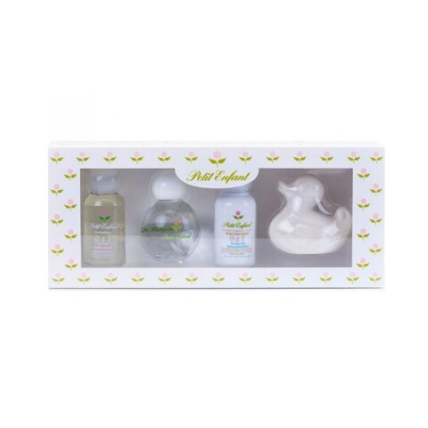 Petit Enfant Estuche Miniaturas Jabon + Oleo Calcareo 35ml + Espuma de baño 30ml Petit Enfant Estuche Miniaturas Jabon + Oleo Calcareo 35ml + Espuma de baño 30ml