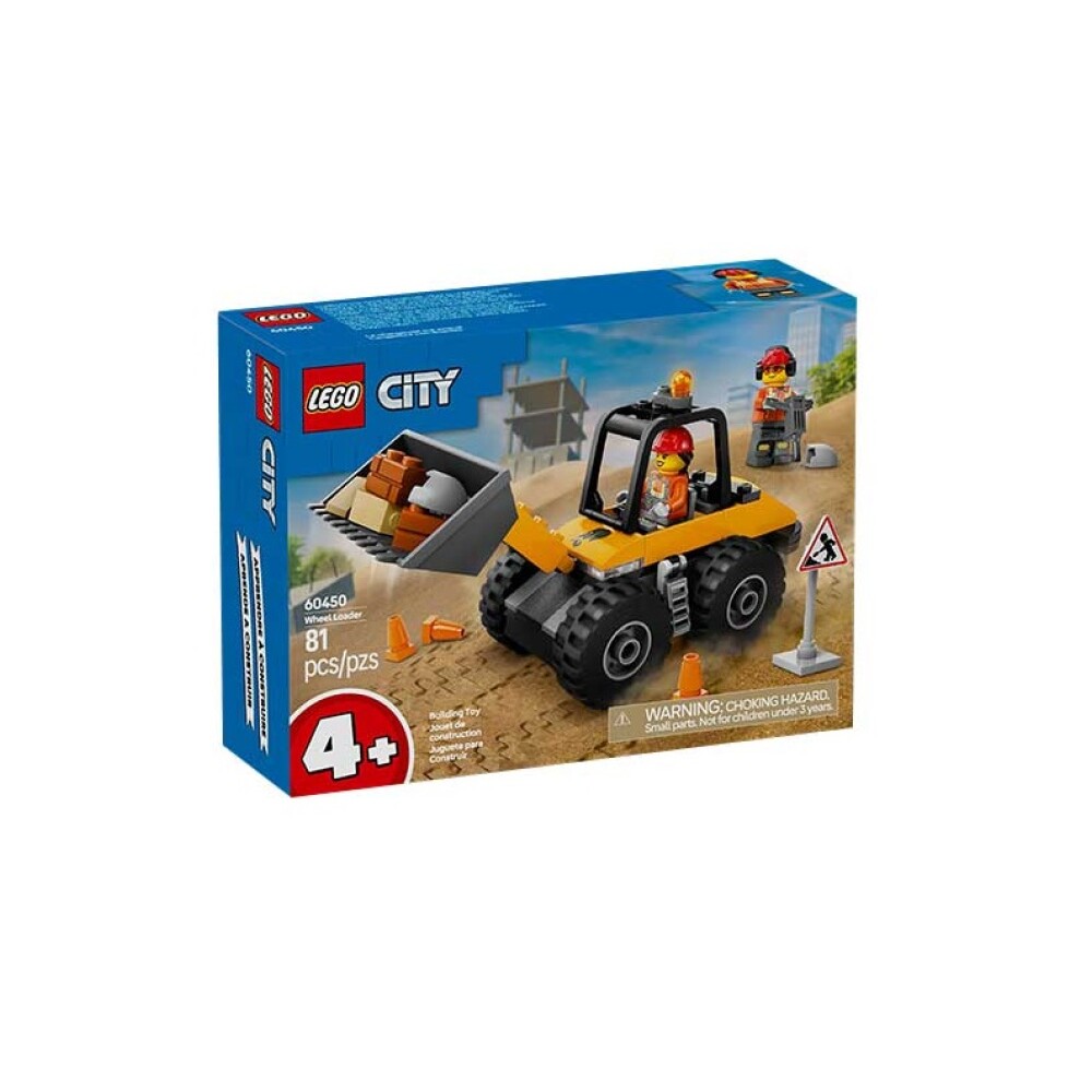 LEGO Cargadora Amarilla de Construcción 4+ LEGO CITY CARGADORA AMARILLA DE CONSTRUCCION +4