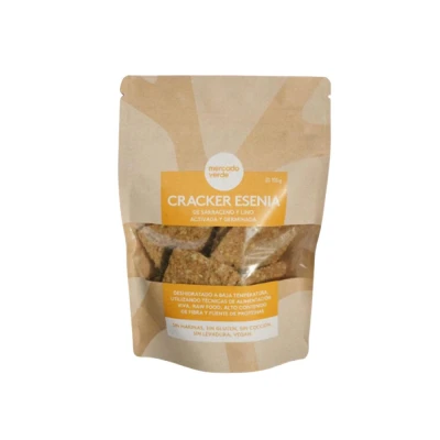 Crackers de esenia Mercado Verde 100g Cracker Esenia 100g