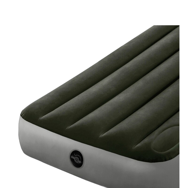 INTEX COLCHON DURA-BEAM STANDARD DOWNY AIR BED VALVULA 2EN1 1 PLAZA COT Intex Colchon Dura-beam Standard Downy Air Bed Valvula 2en1 1 Plaza Cot