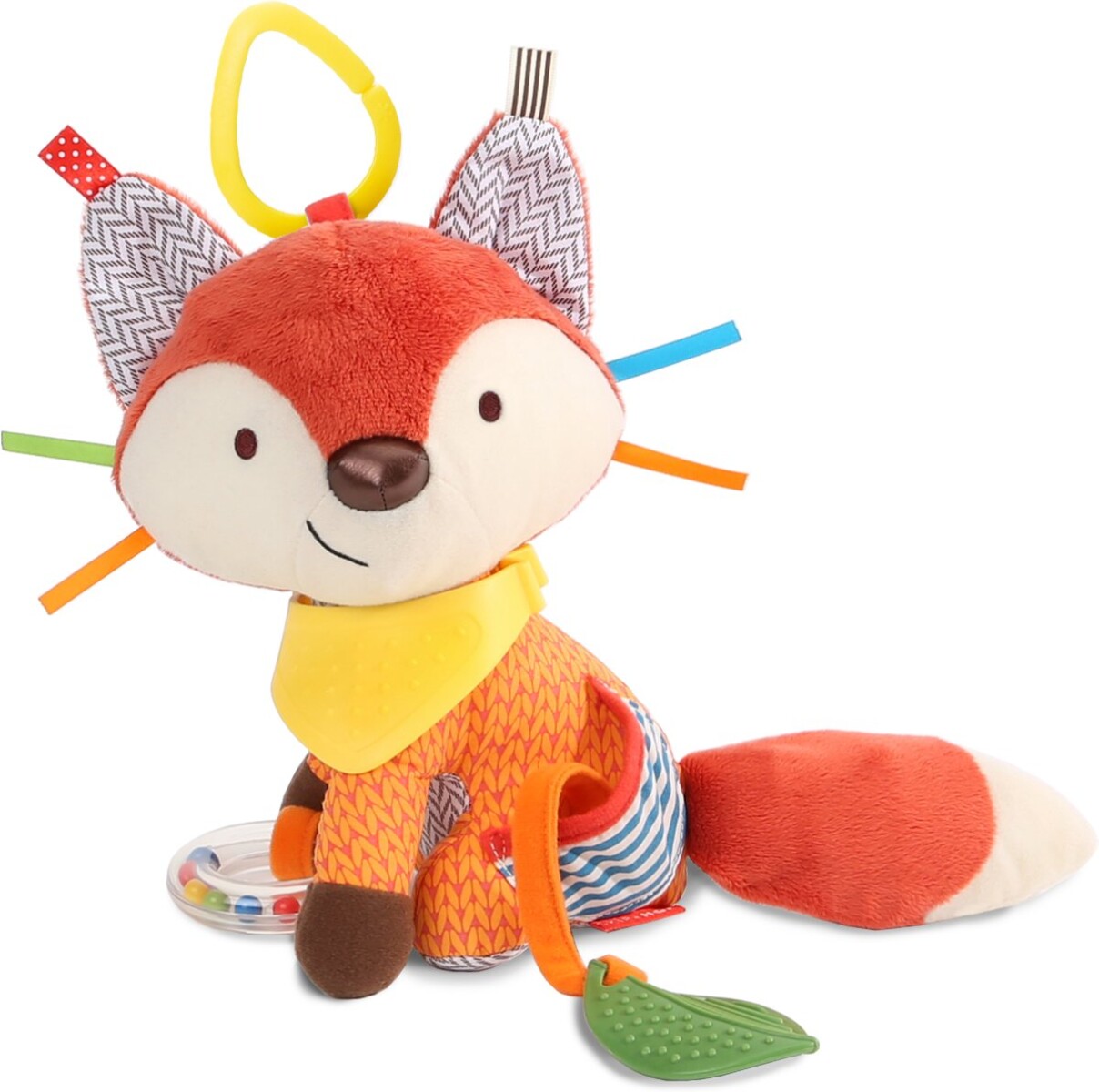 Peluche colgante multisensorial, diseño zorro 