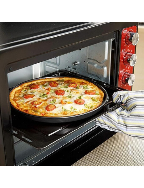 ASADERA PARA PIZZA D33/H1.2CM GRIS ANTIADHERENTE ASADERA PARA PIZZA D33/H1.2CM GRIS ANTIADHERENTE