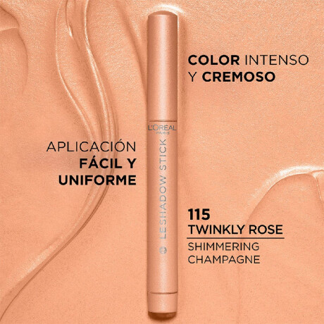 Sombra de Ojos L'Oréal Paris En Barra Paradise Le Shadow Stick Tono Twink Rose N°115 Sombra de Ojos L'Oréal Paris En Barra Paradise Le Shadow Stick Tono Twink Rose N°115