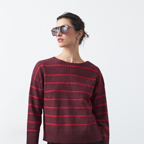 SWEATER LALO Bordó