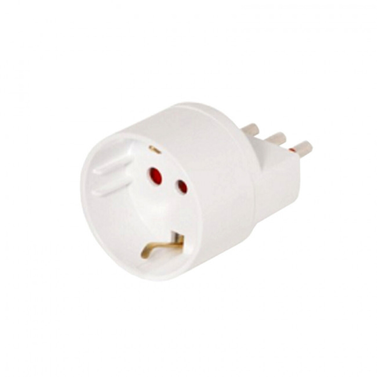 Ficha Adaptador Schuko a Modular Contactum Conatel 