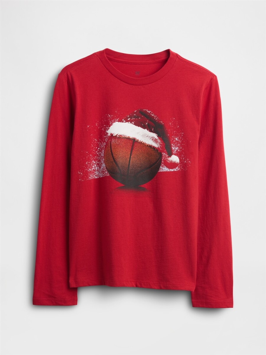 Remera Gráfico Niño - Modern Red 