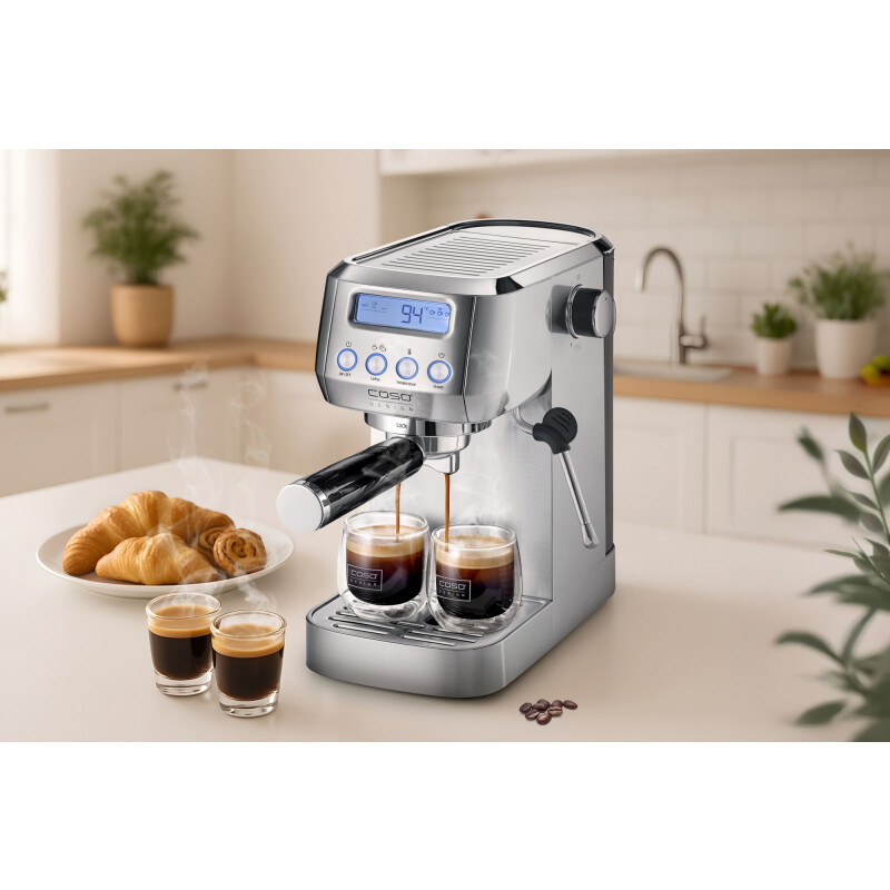 CAFETERA ESPRESSO MANUAL DIGITAL GOURMET CREAM SLIM CAFETERA ESPRESSO MANUAL DIGITAL GOURMET CREAM SLIM