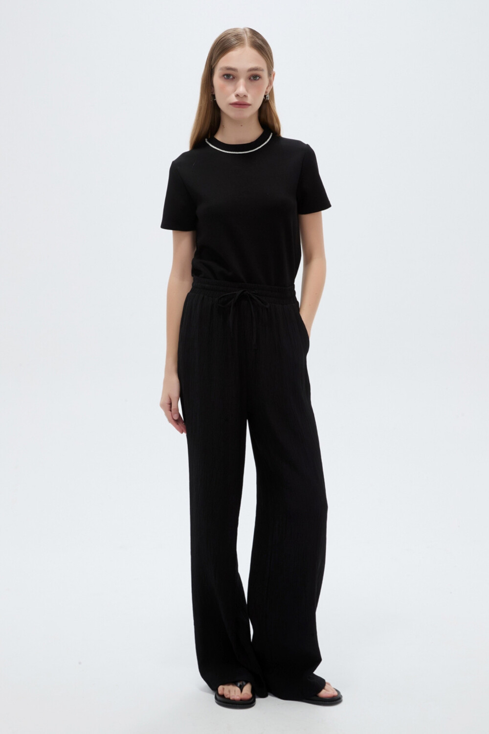 Pantalon Uji Negro