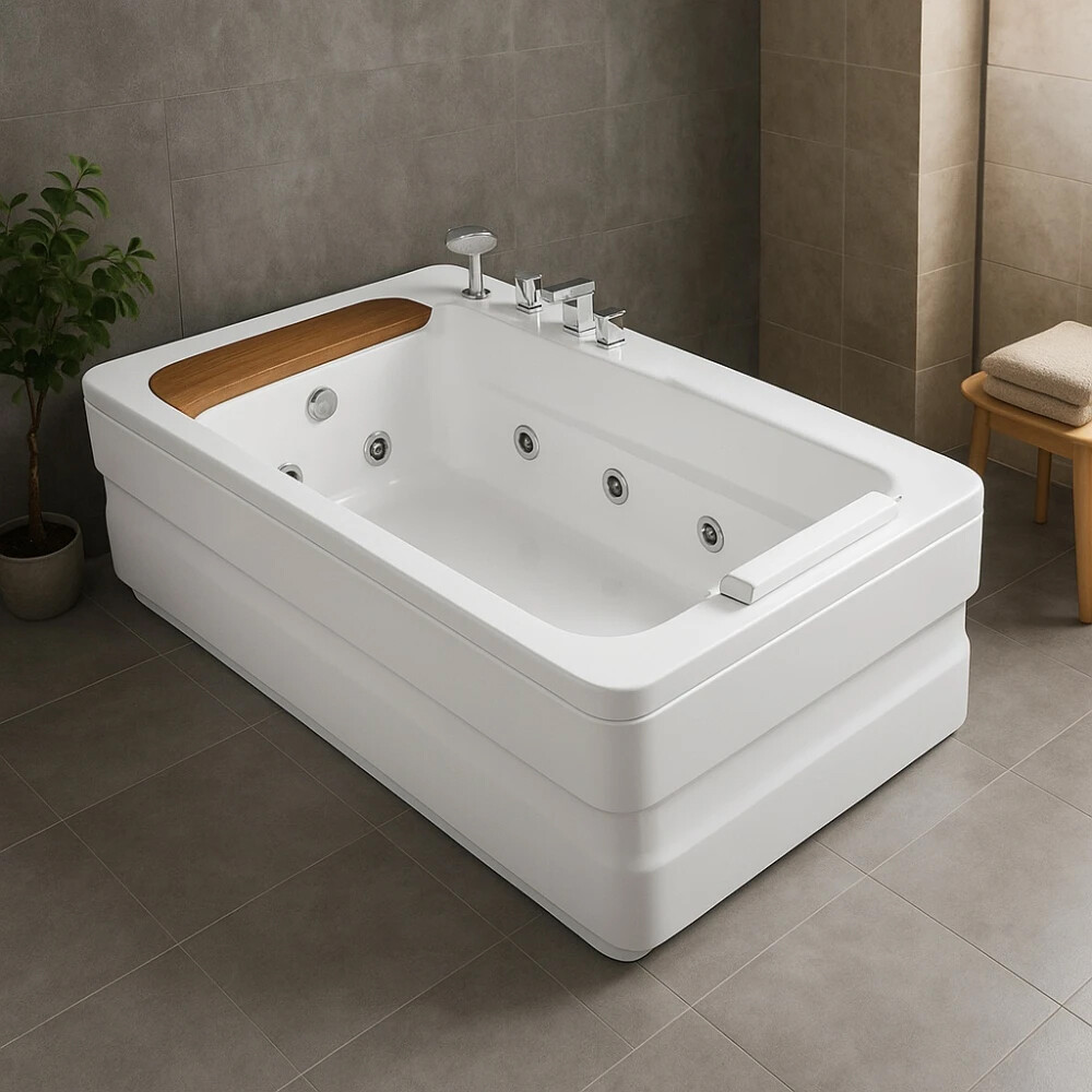 BAÑERA HIDROMASAJE CON GRIFERIA Bañera Hidromasaje Con Griferia