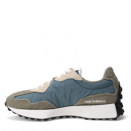 Championes de Hombre New Balance Life Style Azul Piedra - Blanco - Beige