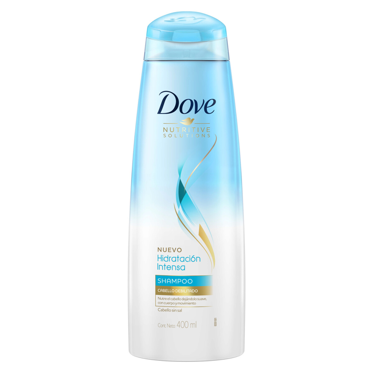 Shampoo Dove Hidratación Intensa - 400 ML 
