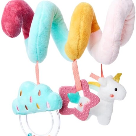 Colgante movil espiral con mordillos Magic Unicornio