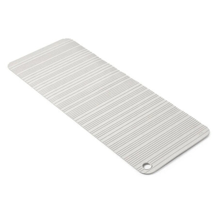 Alfombra de Baño Ducha Antideslizante Caucho 86x33cm Rayen Gris Claro
