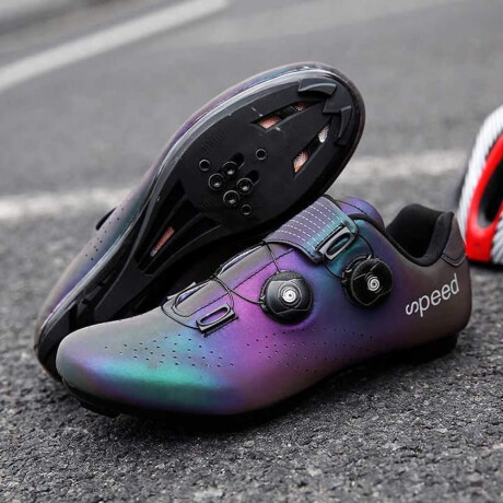 Zapatilla de Ciclismo Ruta o Mtb Talle 39 Color: Violeta 001