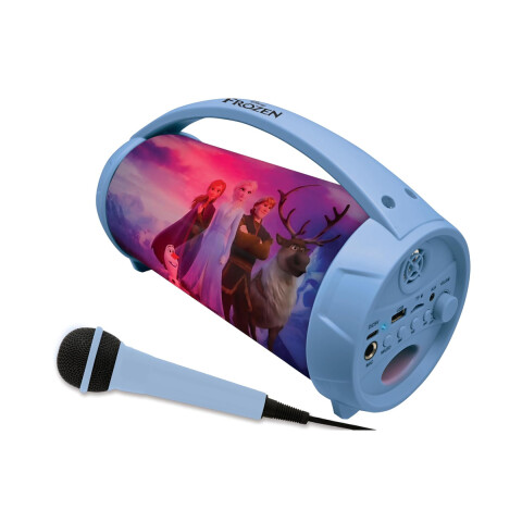 Parlante con Bluetooth, Luz y Micrófono Lexibook 30 cm Frozen