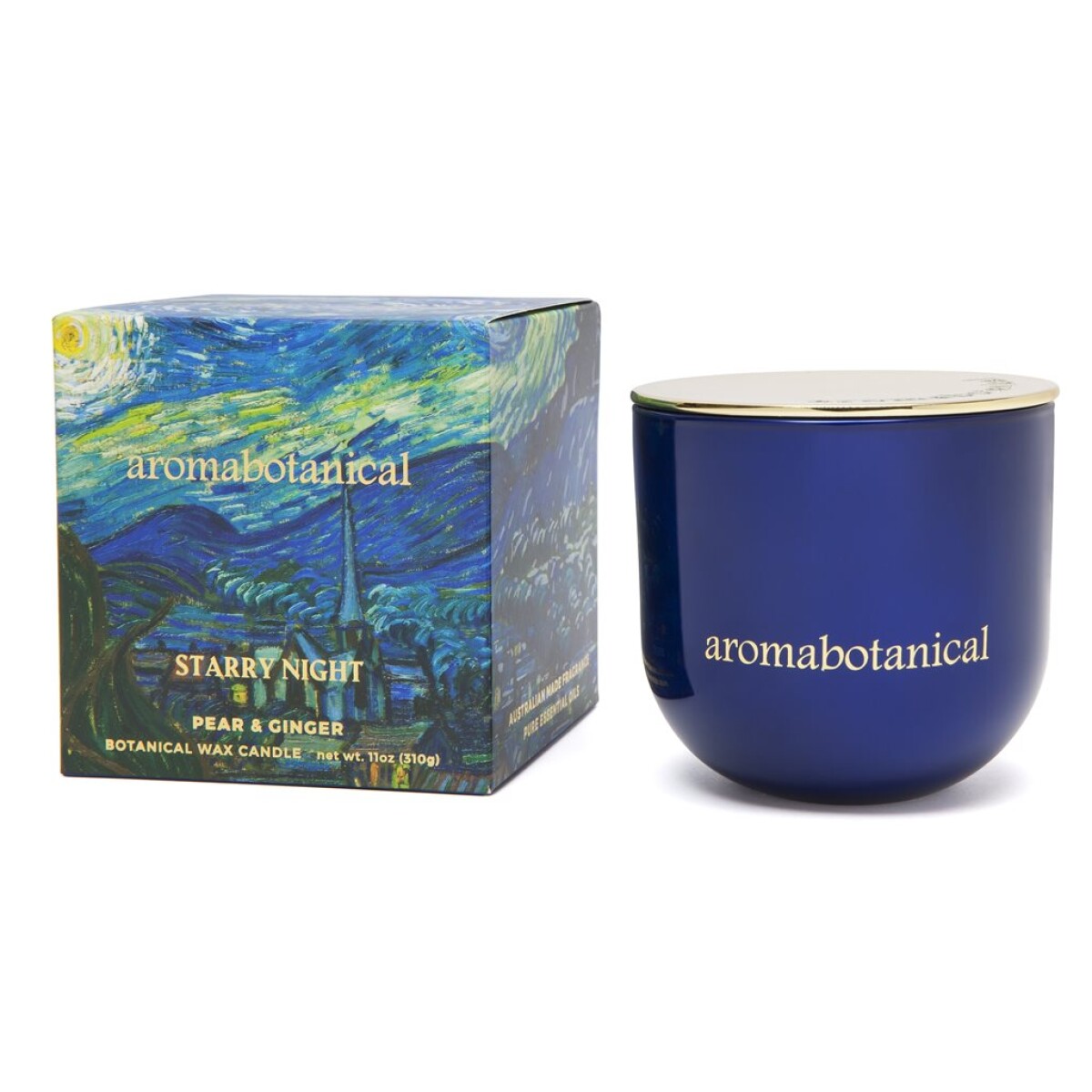 VELA VAN GOGH 310G STARRY NIGHT PERA Y JENGIBRE 