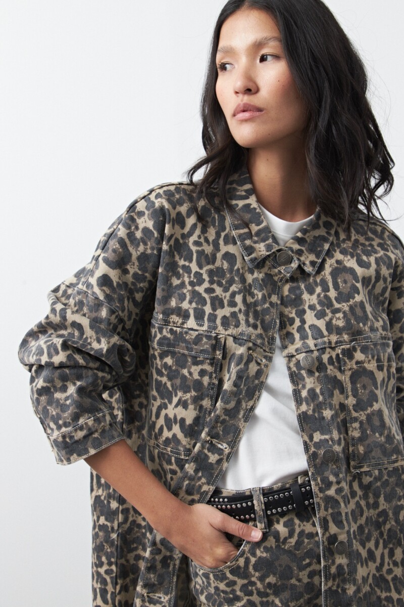 SOBRECAMISA MALTA - Animal Print 