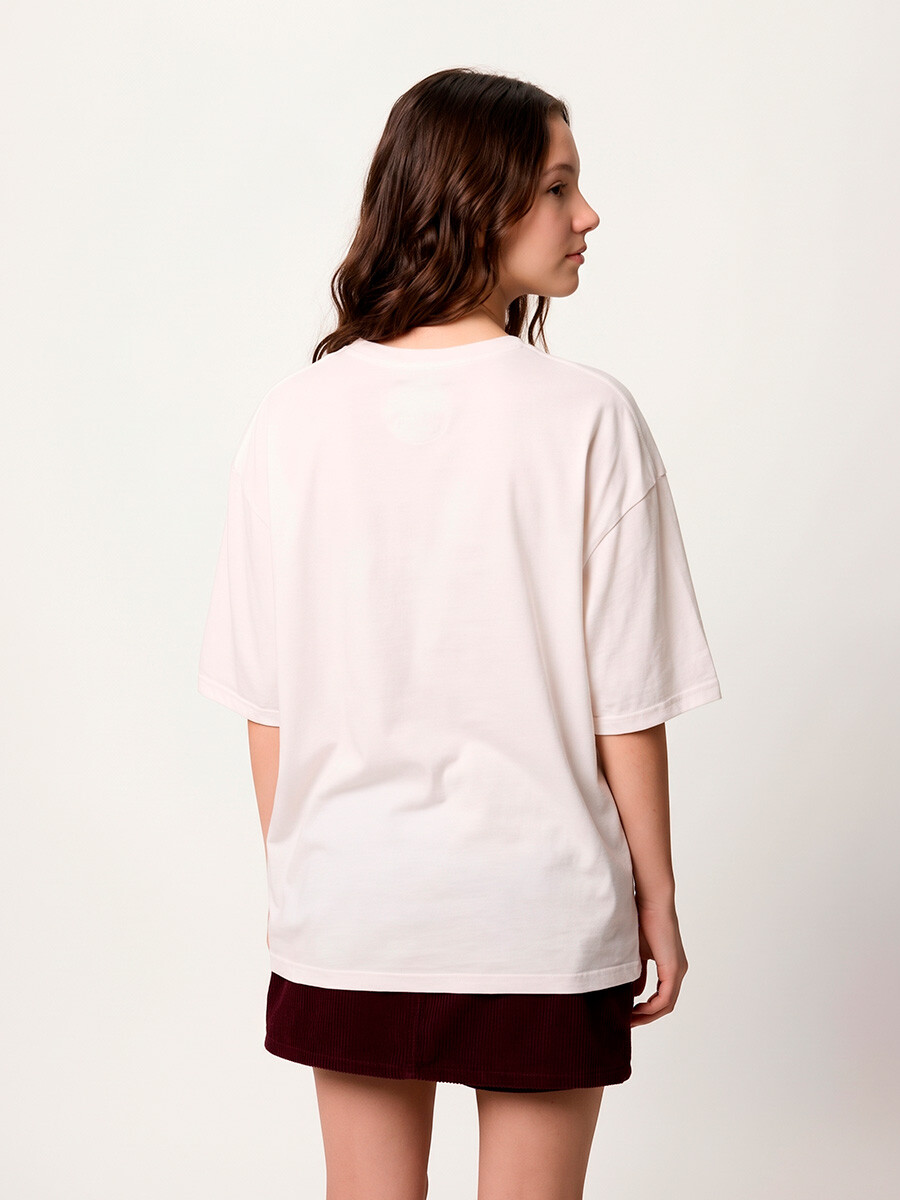 T-SHIRT M/C BALNEARIO TEEN DIXIE Blanco