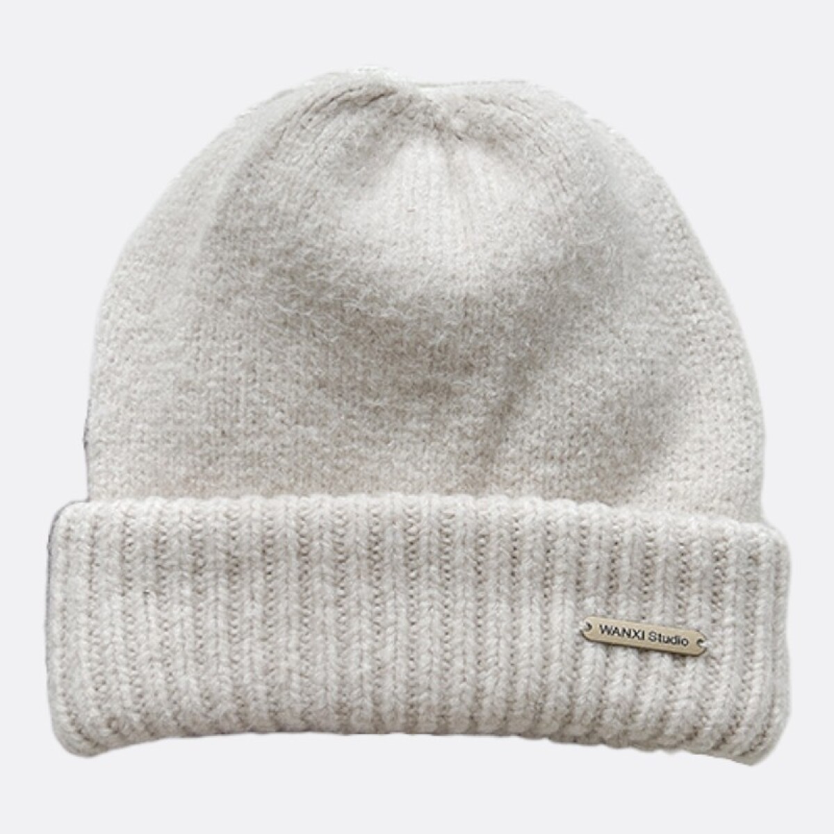 Gorro Lana Ariel Soft Premium Estilo Urbano - Blanco 