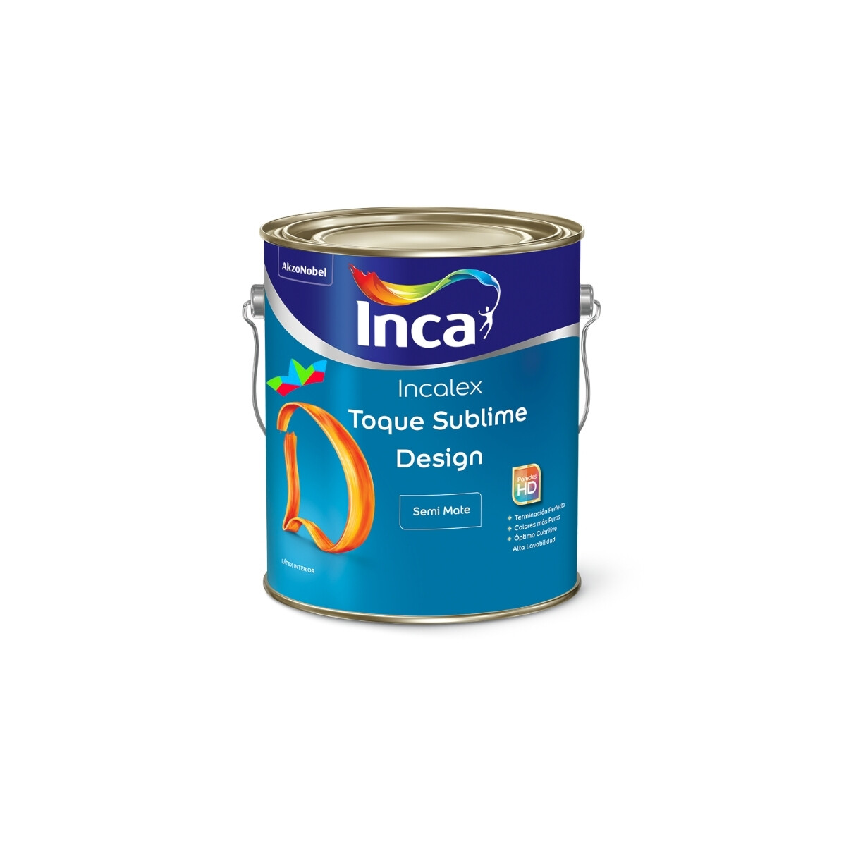 INCALEX TOQUE SUBLIME DESIGN SEMI MATE BLANCO - 4LT 