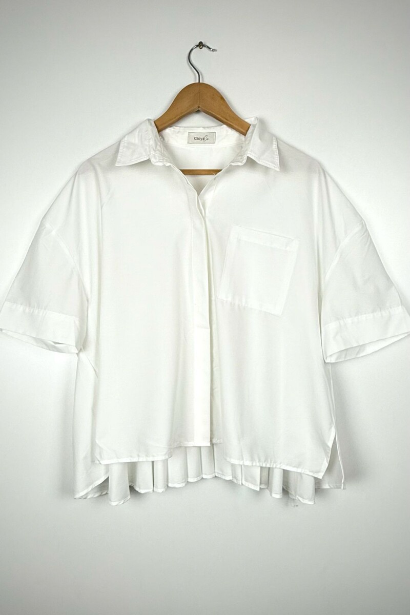 CAMISA ALGODON KRISHNA - BLANCO 