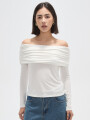 Tops Vorea Marfil / Off White