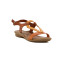 Country Sandalia Casual C/ Pulsera S/baja Miel-mix