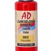 PINTURA ACRILICA ARTISTICA DIBU 60 ML. DIFERENTES COLORES COLOR ESCARLATA 065