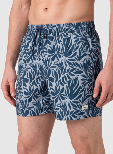OAHU LL PRINT AZUL PIEDRA