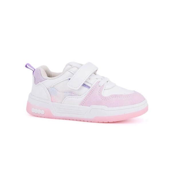 DEPORTIVO BENNY KIDS - AMERICAN SPORT BLANCO/ROSA