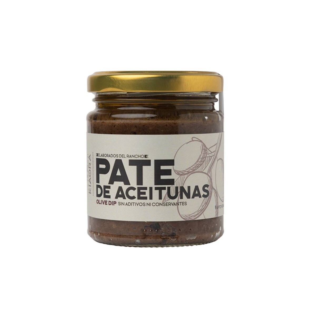 Pate De Aceitunas Negras 175 Grs 