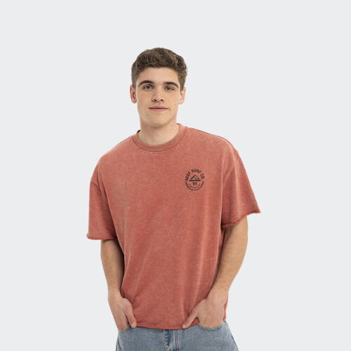 Remera Reef Oversized Terracota