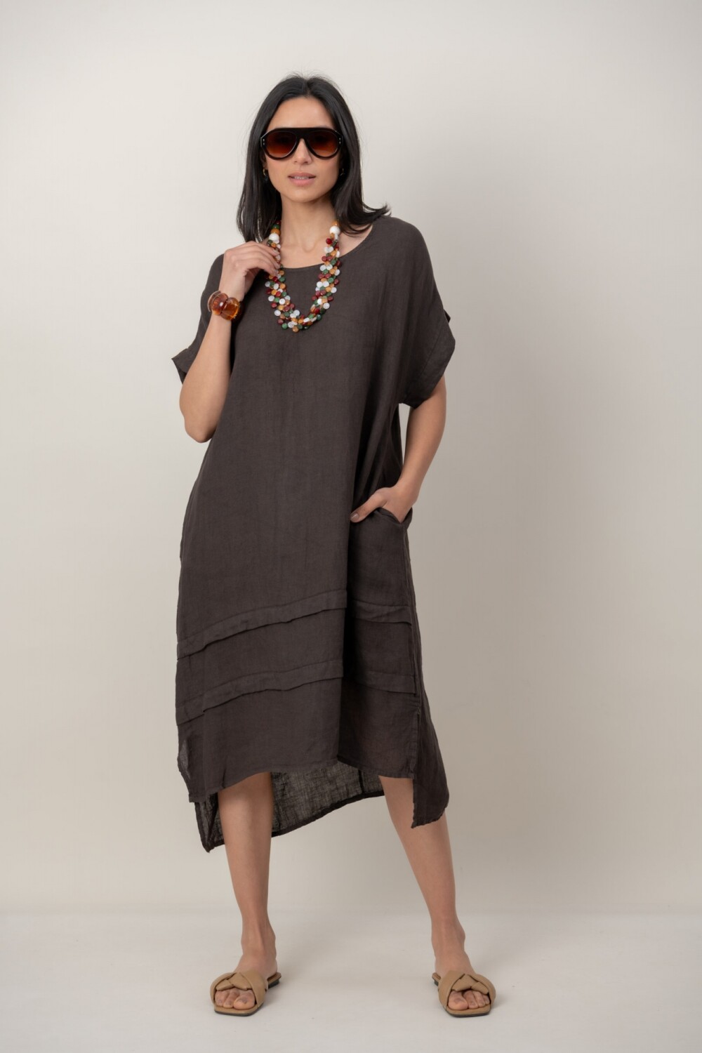 VESTIDO ENKI Chocolate