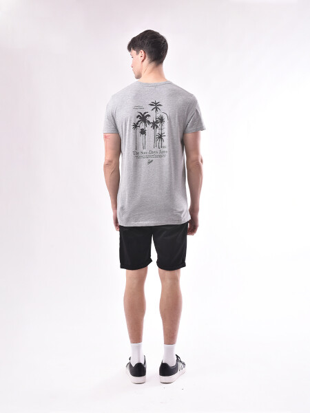 REMERA PURPOSE GRIS MELANGE M