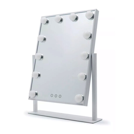 Espejo con luz led regulable para maquillaje grande Sc
