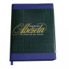 AGENDA ABEZETA 211 CLASICA MEDIUM TAPA FUNDA SEMANA A LA VISTA COLOR AZUL