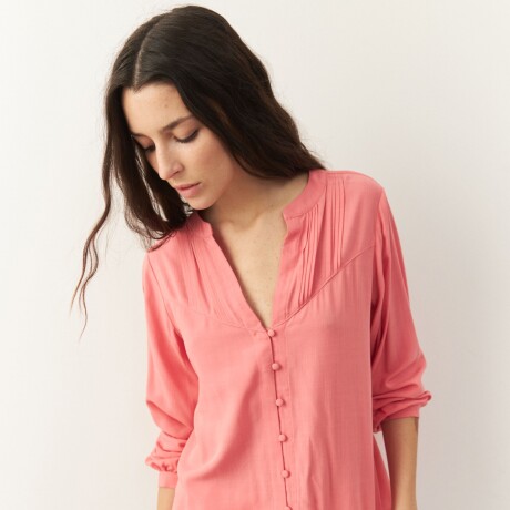 CAMISA PERLINA Coral