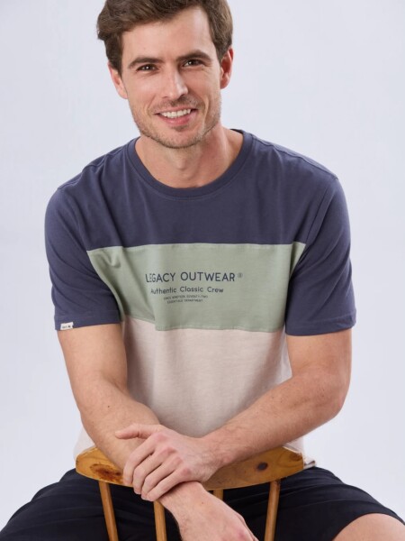 T-SHIRT LEGACY 6166 M.C outwear PIE AZU
