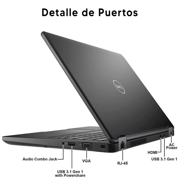 Notebook Dell Latitude 5490 Core I7/ 8 Gb Ram / 256 Gb Ssd NOTEBOOK RFPL DELL 5490 I7/16/256/14 TS