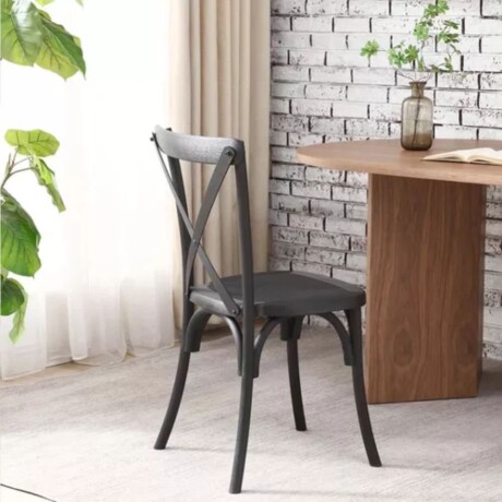 Silla Vienesa de Jardin NEGRO