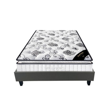 Sommier 2 Plazas Cama + Colchon THM Bronze Lcm Sommier 2 Plazas Cama + Colchon THM Bronze Lcm