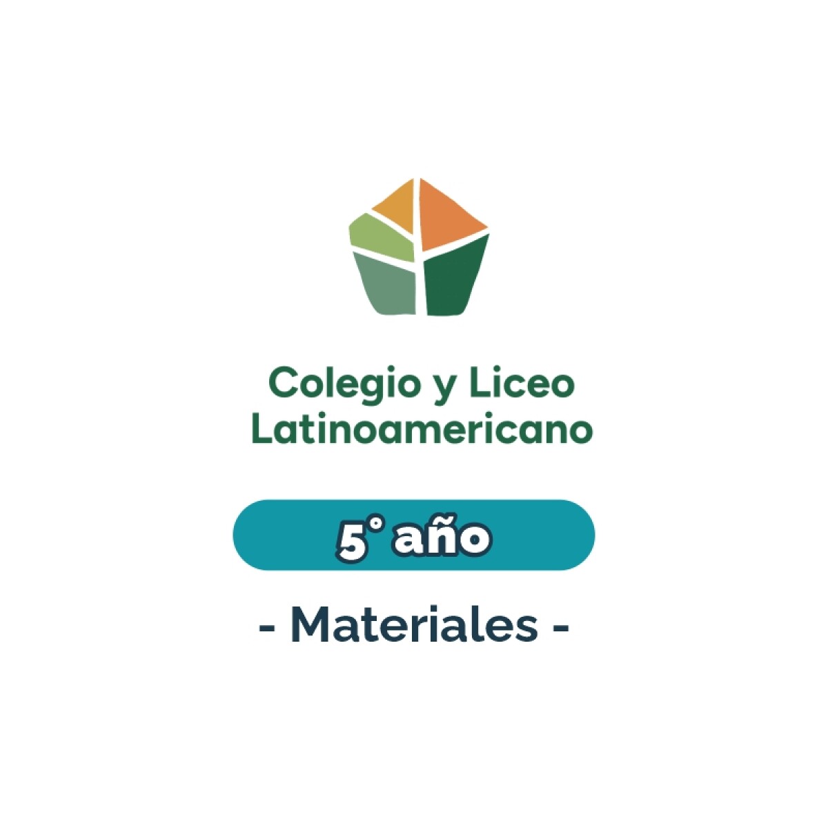Lista de materiales - Primaria 5° año Latinoamericano 