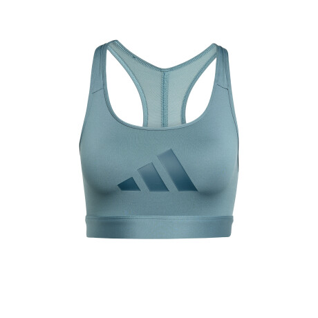 TOP DEPORTIVO adidas POWERREACT BIG LOGO Preloved Blue