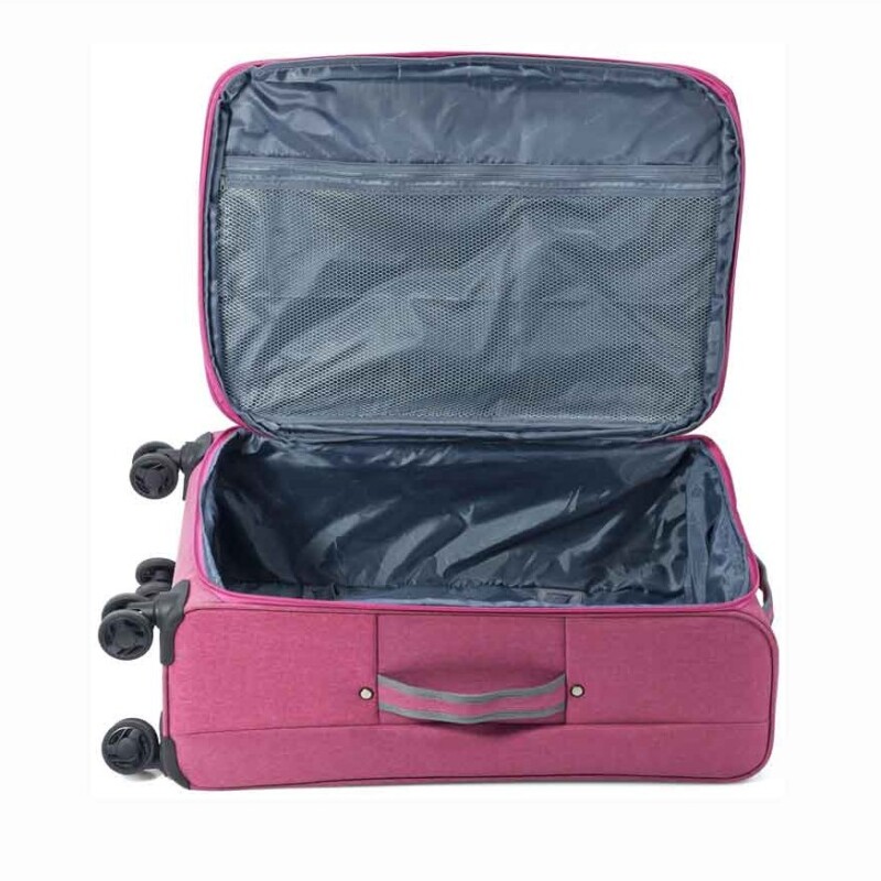 Valija Benzi 4 Ruedas Rosa S Extensible TROLLEY POLIESTER 4 RUEDAS ROSA S EXT BZ5661RS
